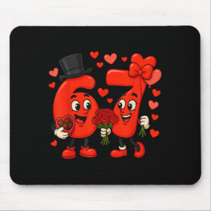 Mousepad Dia dos Namorados 67 Meme Cheio de Corações Engraç