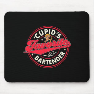 Mousepad Dia dos Namorados Bartender Cupido Bartender Favor