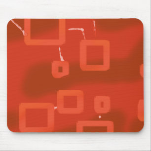 Mousepad Dia dos Namorados Vermelho Geométrico Abstrato Cap