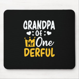 Mousepad dia dos Pais Avô do Sr. primeiro aniversario Mar