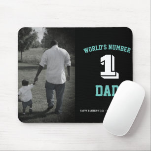 Mousepad Dia dos Pais do Mundo de Fotos Personalizadas Núm