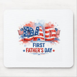 Mousepad Dia dos Pais Patriótico