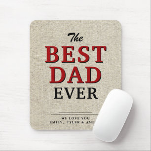 Mousepad Dia dos Pais Russos do Melhor Pai Alguma Vez