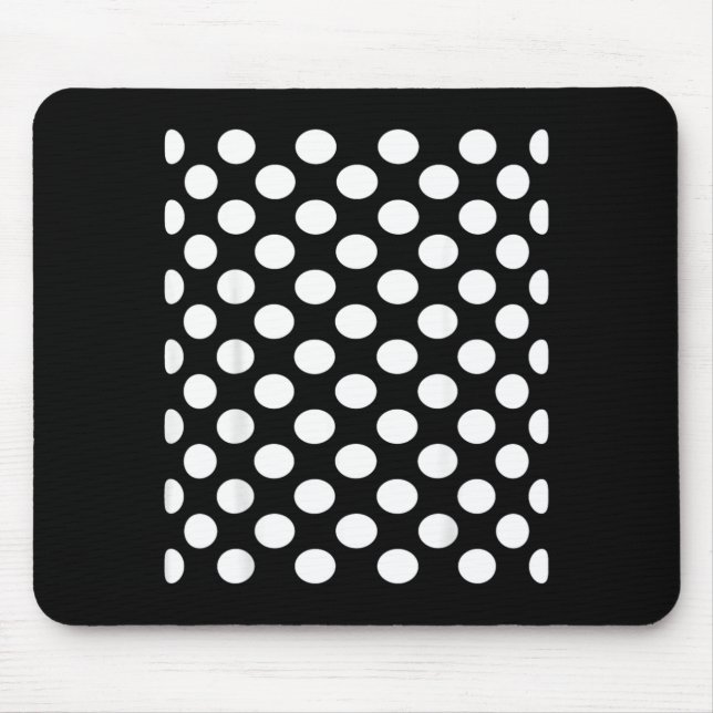 Mousepad Dia dos Pontos Bolinhas Diversão Abstrato (Frente)