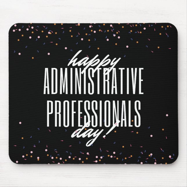Mousepad Dia dos Profissionais Administrativos (Frente)