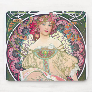 Mousepad Dia dos Sonhos (Primavera), Mucha