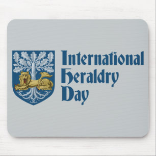 Mousepad Dia internacional da heráldica