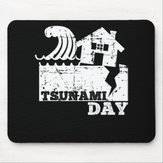 Mousepad Dia Mundial do Sunami - Uma Famosa Pintura de Kana