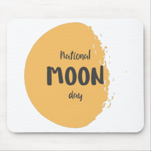 Mousepad Dia Nacional da Lua