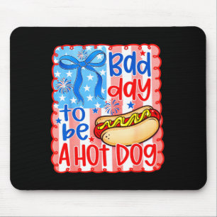 Mousepad Dia ruim para ser um cachorro quente - amante de c