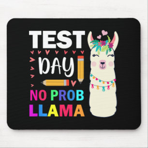 Mousepad Dia sem Prob-llama Llama Testando o Professor Dia