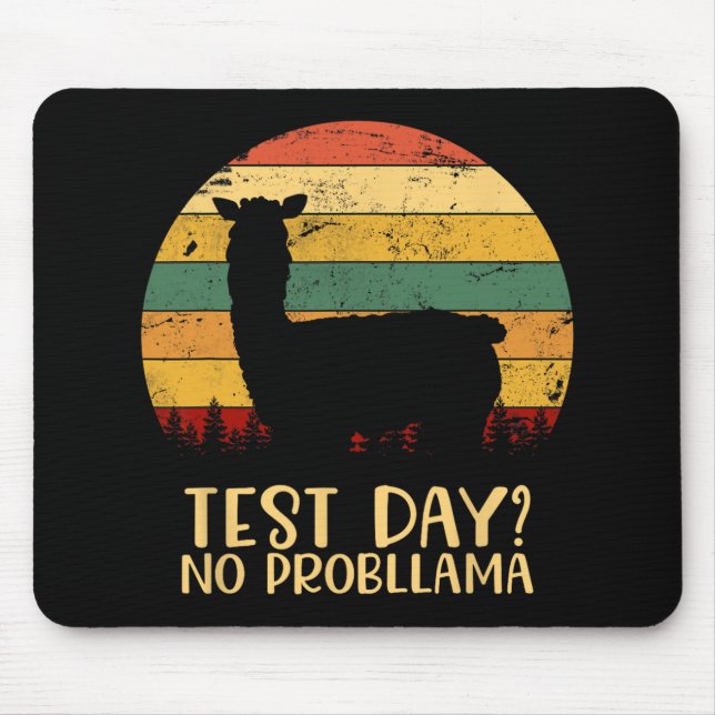 Mousepad Dia Sem Problema Professora Silhouette Gradua (Frente)