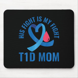 Mousepad Diabetes Consciência Sua Luta É Minha Luta Mãe