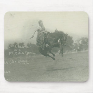 Mousepad Diabo do vôo da equitação de Lee Caldwell