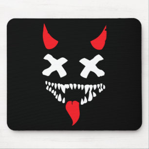 Mousepad Diabo Enfrenta Preguiçoso Halloween Costume Assust