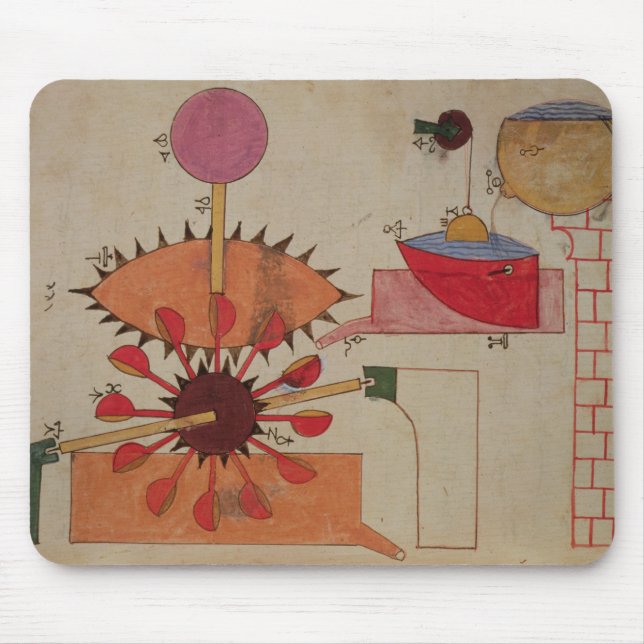 Mousepad Diagrama de um sistema para a água de bombeamento (Frente)