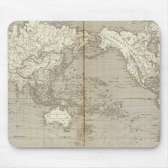 Mousepad Diagrama do sistema solar (Frente)