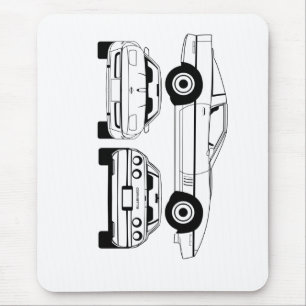 Mousepad Diagrama esquemático 1984 de Chevrolet Corvette