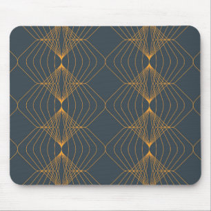 Mousepad Diagrama gráfico geométrico, elegante e simples