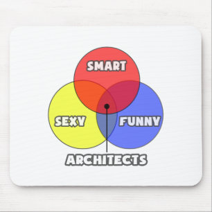 Mousepad Diagrama Venn.. Arquitetos