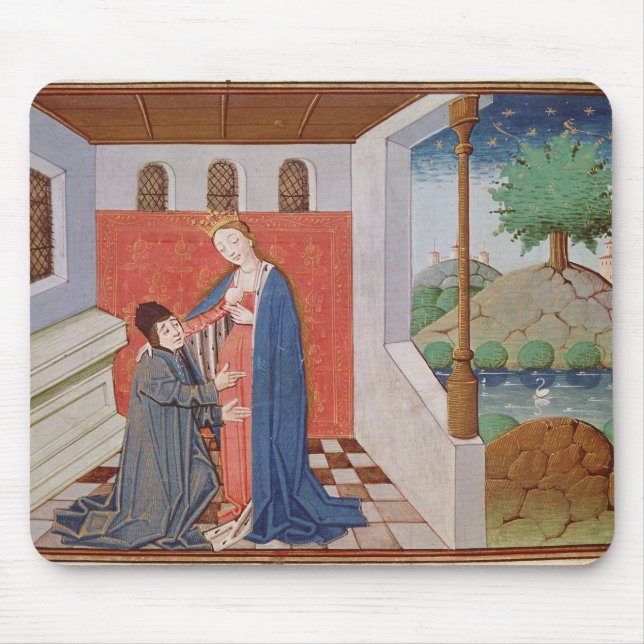 Mousepad Diálogo entre Boethius e filosofia (Frente)