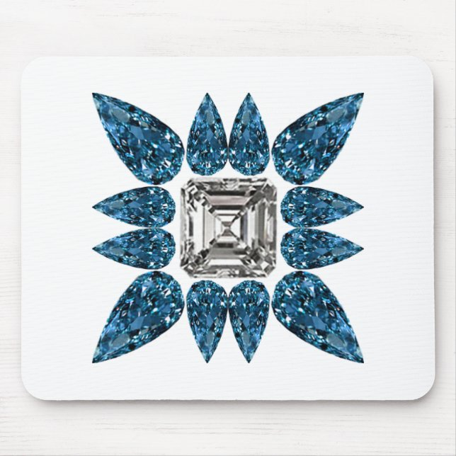 Mousepad Diamante Azul (Frente)