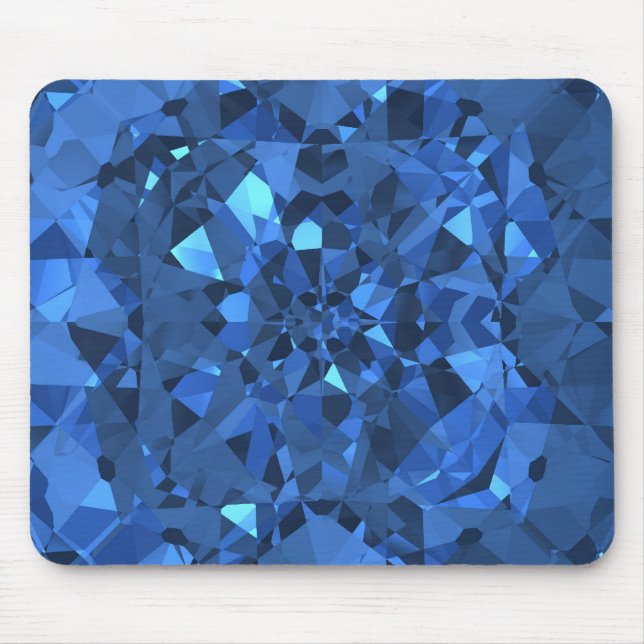 Mousepad Diamantes azuis (Frente)