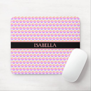 Mousepad Diamantes Rosa/Mosaico Fractal