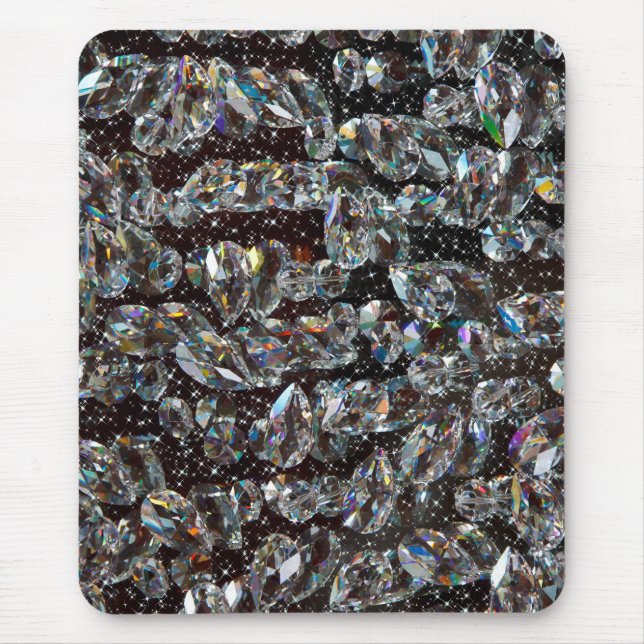 Mousepad Diamond Glitter Sparkle Elegant (Frente)