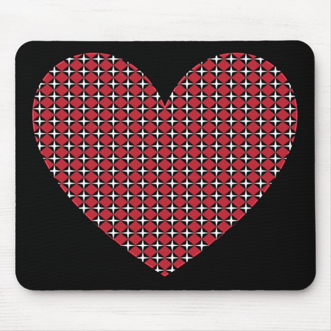 Mousepad Diamond Heart (Frente)