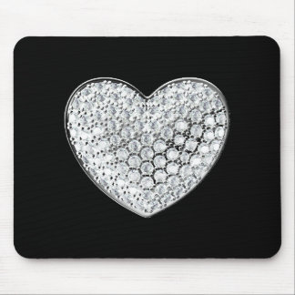 Mousepad Diamond Heart