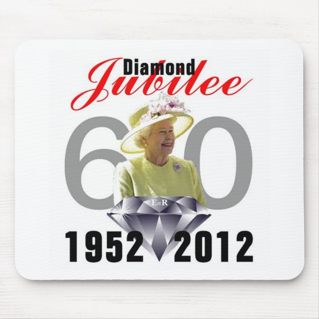 Mousepad Diamond Jubilee 1952-2012 (Frente)