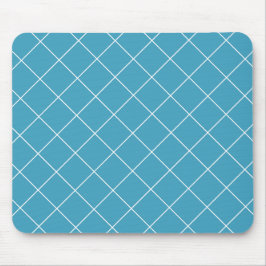 Mousepad Diamond Pattern Aqua