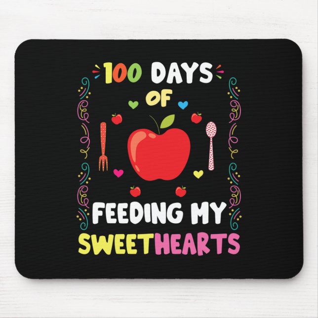 Mousepad Dias De Almoço Da Escola Citação De Dama Para Almo (Frente)