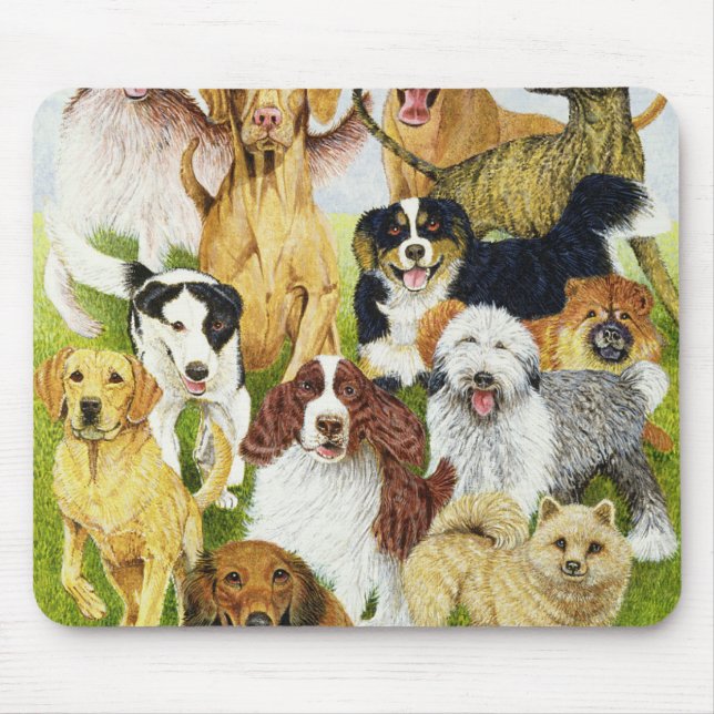 Mousepad Dias de cão (Frente)