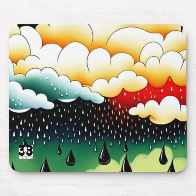 Mousepad Dias de Chuva (Frente)