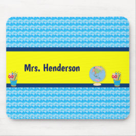 Mousepad Dias de Escola com Nome de Estudante