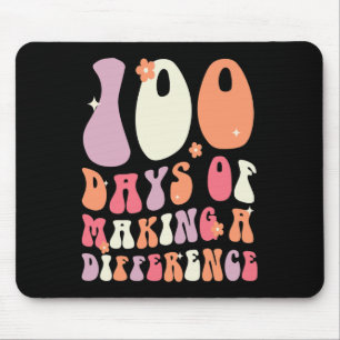 Mousepad Dias De Fazer Diferença 100º Dia De Escola