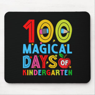 Mousepad Dias Do Jardim De Infância Feliz 100º Dia Da Escol