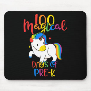 Mousepad Dias Mágicos De Professores Do Pré-K 100º Dia Da E
