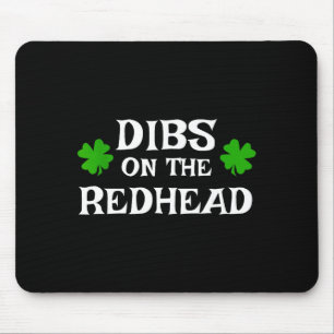 Mousepad Dibs Na Ruiva Dia Divertido de São Patrício Irland