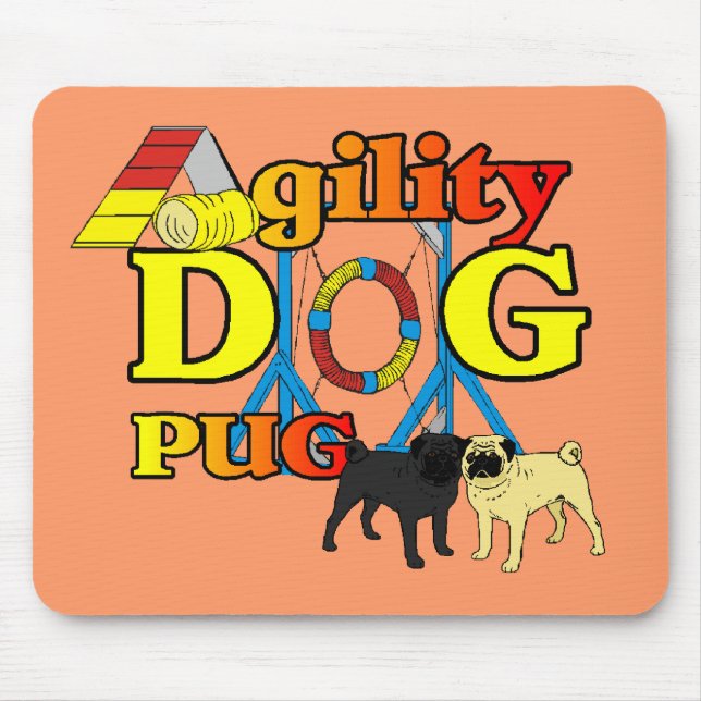 Mousepad Dicas de Pug_Agilidade (Frente)