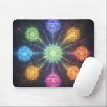 Mousepad Die 7 Chakren´4<br><div class="desc">Die 7 Chakren sind Energiezentren entlang der Wirbelsäule,  die verschiedene Lebensbereiche beeinflussen – von Sicherheit und Kreativität über Selbstbewusstsein und Liebe bis hin zu Kommunikation,  Intuition und Spiritualität. Im Gleichgewicht fördern sie Harmonie,  innere Kraft und ganzheitliches Wohlbefinden.</div>