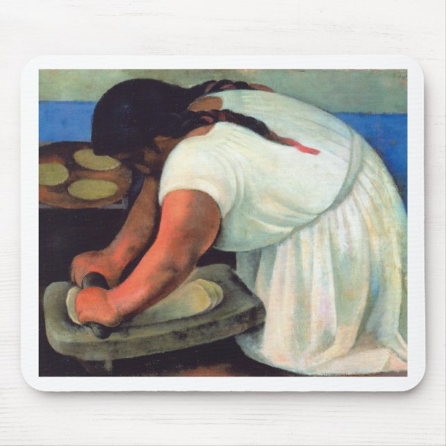 Mousepad Diego Rivera - La Molendera, 1923 (Frente)