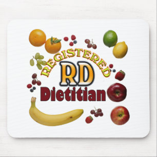 MOUSEPAD DIETISTA REGISTRADA RD FRUTADO