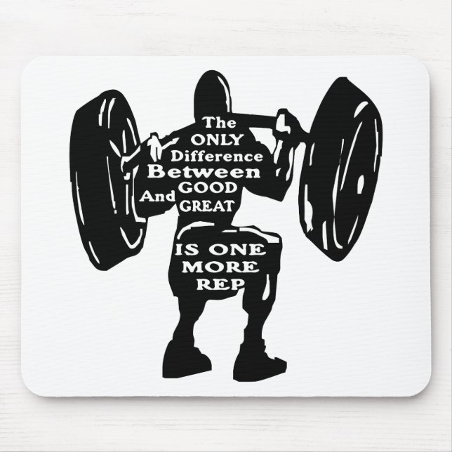 Mousepad Diff entre bom e o excelente é um mais (Frente)