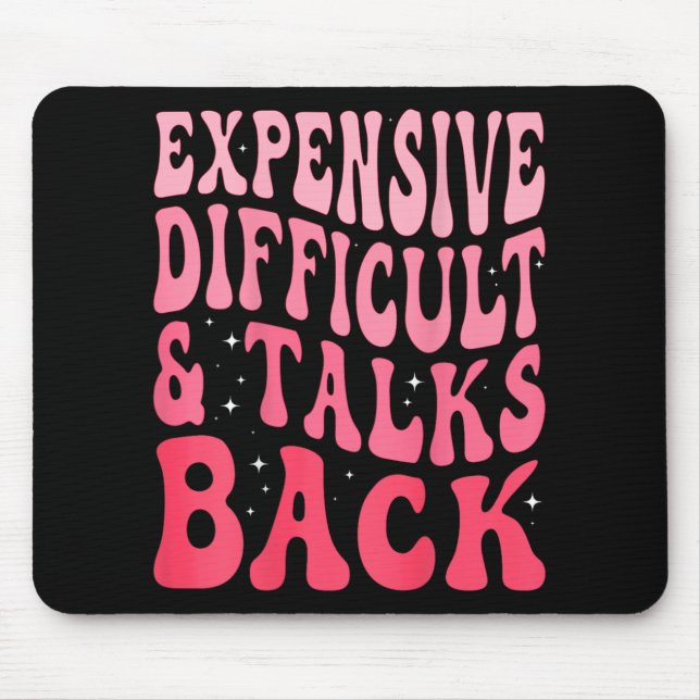 Mousepad Difícil E Fala De Dia de as mães (Frente)