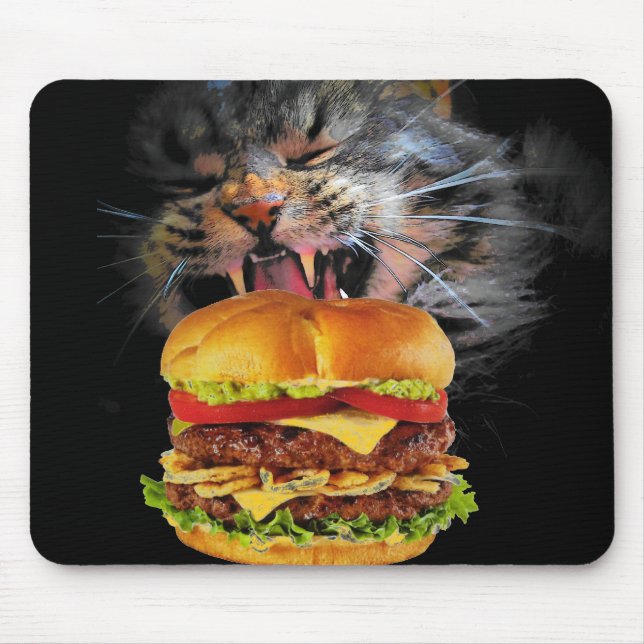 Mousepad Diga adeus, Sr. Hamburger (Frente)