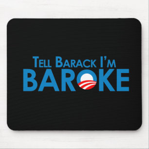 Mousepad Diga Barack Im Baroke