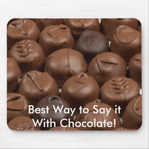 Mousepad Diga com Chocolate!